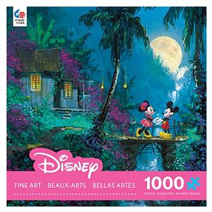 Disney's Mickey & Minnie Mouse Fine Art 1000-pc. Moonlight Proposal Puzzle by Ceaco