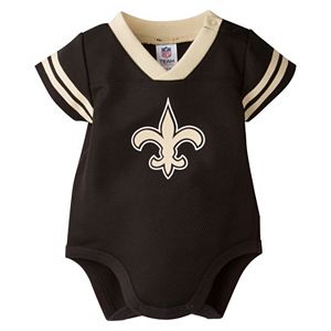 Baby New Orleans Saints Dazzle Bodysuit