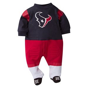 Baby Houston Texans Team Uniform Footed Sleep & Play