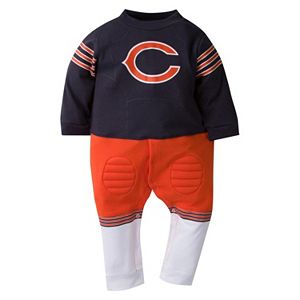 Baby Chicago Bears Team Uniform Coverall