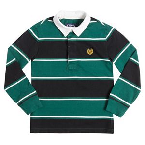 Boys 4-7 Chaps Long Sleeve Striped Rugby Shirt
