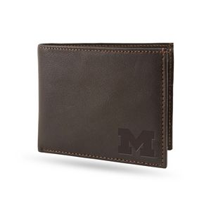 Sparo Michigan Wolverines Shield Billfold Wallet