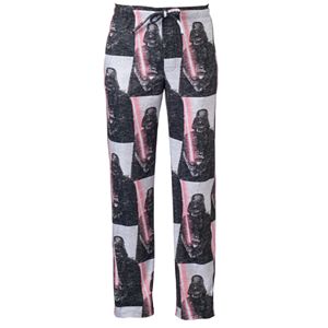 Men's Star Wars Character Sublimated Microfleece Lounge Pants