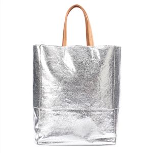 Women's JUICY Metallic Tote Bag