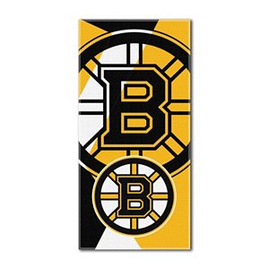 Boston Bruins Puzzle Oversize Beach Towel by Northwest