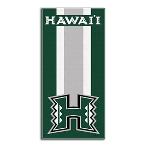 Hawaii Warriors Zone Beach Towel