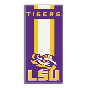 LSU Tigers Zone Beach Towel