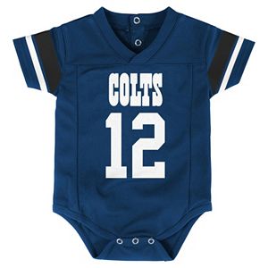 Baby Indianapolis Colts Andrew Luck Jersey Bodysuit