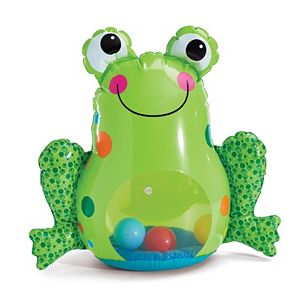 International Playthings Earlyears Inflatable Froggy Roly Poly