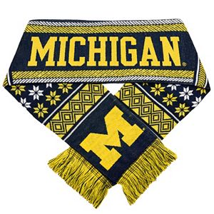 Forever Collectibles Michigan Wolverines Lodge Scarf