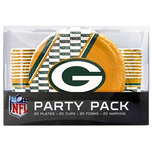 Green Bay Packers 20-Place Setting Party Pack!