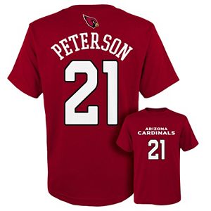 Boys 8-20 Arizona Cardinals Patrick Peterson Player Name and Number Tee