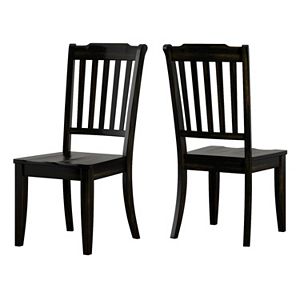HomeVance Wood Dining Chair 2-piece Set
