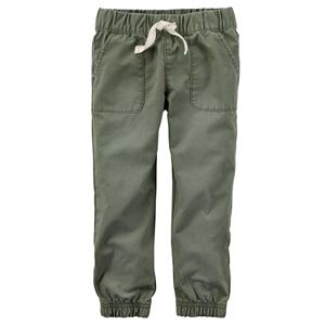 Baby Girl Carter's Olive Jogger Pants