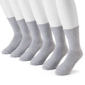 Men's Under Armour 6-pack Charged Cotton 2.0 Performance Crew Socks