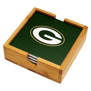 Green Bay Packers Ceramic Coaster Set