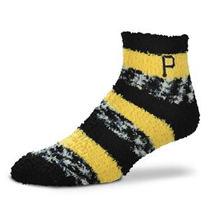Women's For Bare Feet Pittsburgh Pirates Pro Stripe Sleep Socks