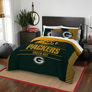 Green Bay Packers Draft Full/Queen Comforter Set by Northwest