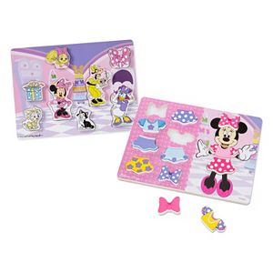 Disney's Minnie Mouse Chunky Puzzle Bundle by Melissa & Doug