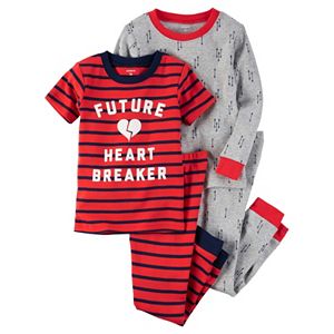 Baby Boy Carter's Graphic & Print Pajama Set