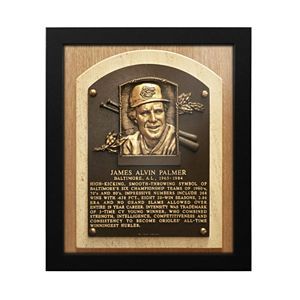 Baltimore Orioles Jim Palmer Baseball Hall of Fame Framed Plaque Print