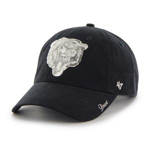Women's '47 Brand Chicago Bears Sparkle Adjustable Cap