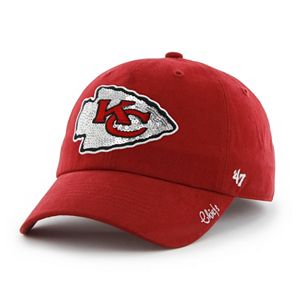 Women's '47 Brand Kansas City Chiefs Sparkle Adjustable Cap