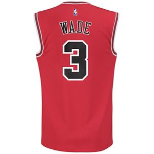 Men's adidas Chicago Bulls Dwyane Wade NBA Replica Jersey