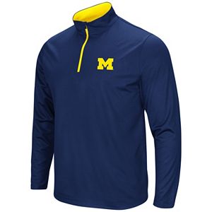 Men's Campus Heritage Michigan Wolverines Quarter-Zip Windshirt