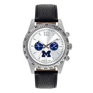 Men's Game Time Michigan Wolverines Letterman Watch