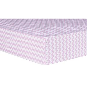 Waverly Baby by Trend Lab Orchid Patterned Crib Sheet
