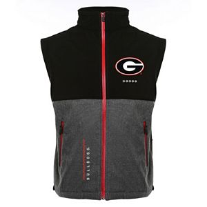Men's Franchise Club Georgia Bulldogs Fusion Softshell Vest