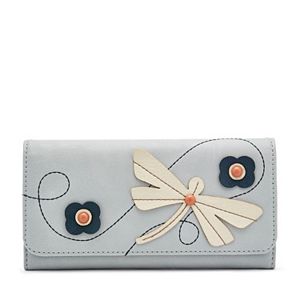 Relic Caraway Dragonfly Checkbook Wallet
