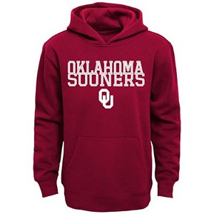 Boys 8-20 Oklahoma Sooners Overlap Fleece Hoodie