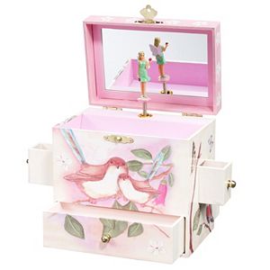 Enchantmints Sweet Fairy Wrens Musical Jewelry Box