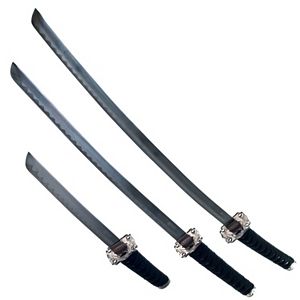 Trademark Global 3-piece Dragon Samurai Sword Set