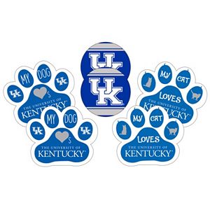 Kentucky Wildcats Pet 6-Piece Magnet Set