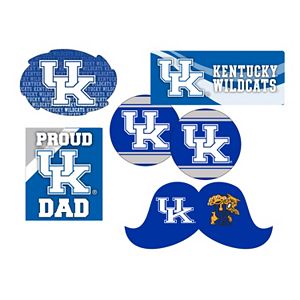 Kentucky Wildcats Proud Dad 6-Piece Decal Set