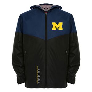 Men's Franchise Club Michigan Wolverines Storm Softshell Jacket