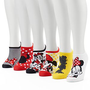 Women's 6-pk. Disney's Minnie Mouse No-Show Socks