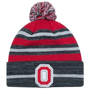 Women's Ohio State Buckeyes Space-Dyed Cuffed Pom Knit Hat