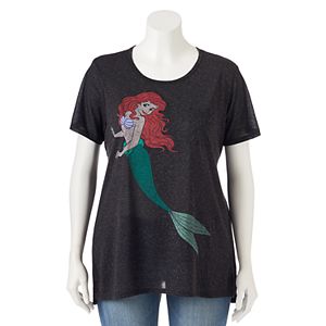 Disney's The Little Mermaid Juniors' Plus Size Ariel Tee