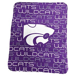 Logo Brand Kansas State Wildcats Classic Fleece Blanket