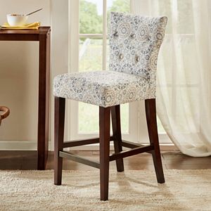 Madison Park Hayes Tufted Counter Stool