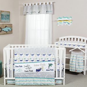 Dr. Seuss New Fish 5-pc. Bedding Set by Trend Lab