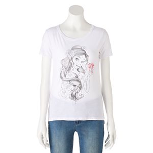 Disney's Juniors' Beauty and the Beast Belle Graphic Tee