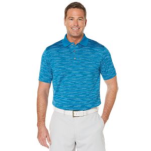 Men's Grand Slam Regular-Fit Space-Dyed Performance Golf Polo