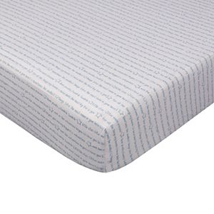 Living Textiles Fitted Crib Sheet