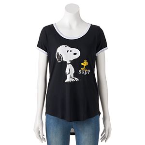 Juniors' Peanuts Snoopy & Woodstock 