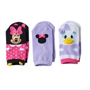 Disney's Minnie Mouse & Daisy Duck Toddler Girl 6-pk. 3D Socks